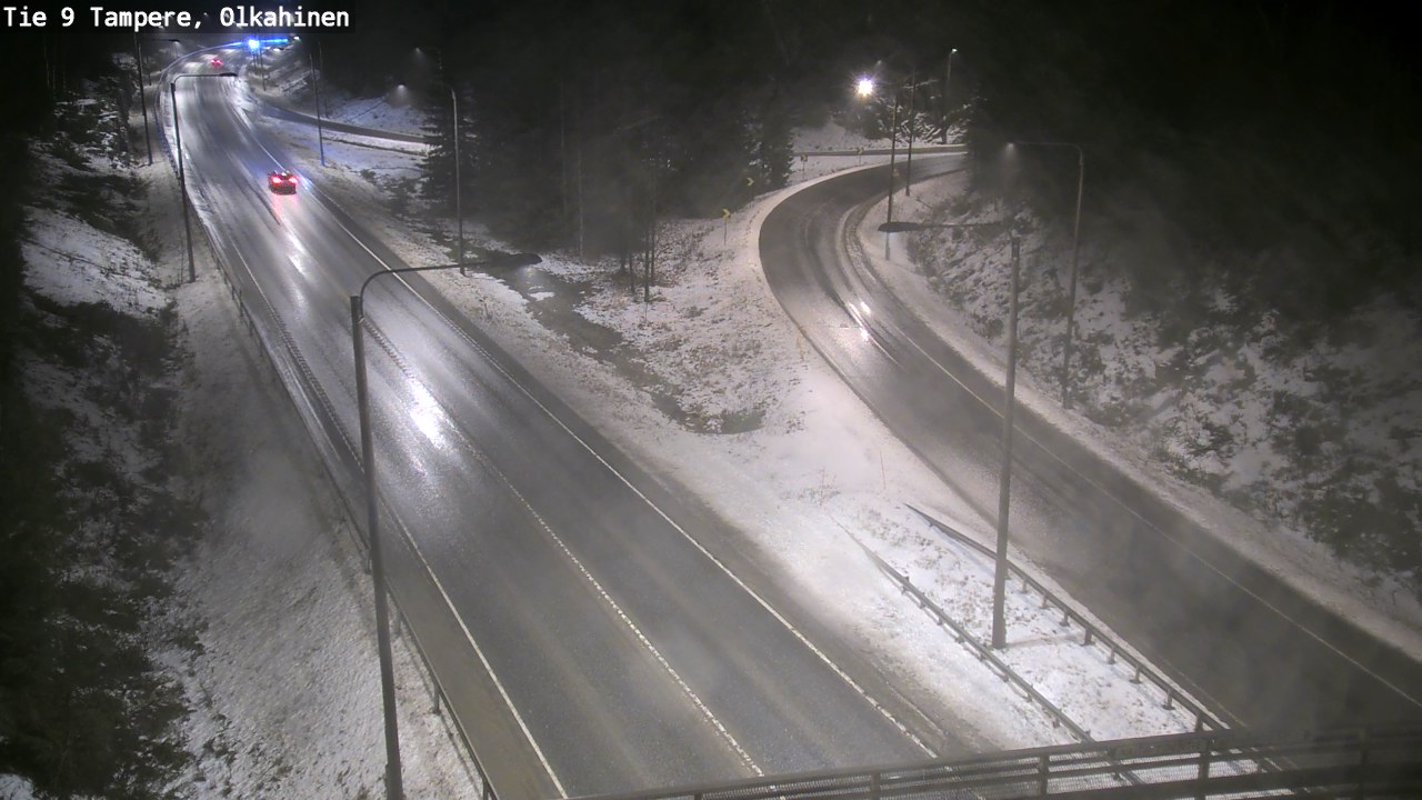 Weather Camera Image Väg 9 Tammerfors, Olkahinen, Tampere, Pirkanmaa