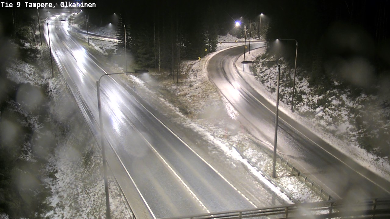 Weather Camera Image Väg 9 Tammerfors, Olkahinen, Tampere, Pirkanmaa