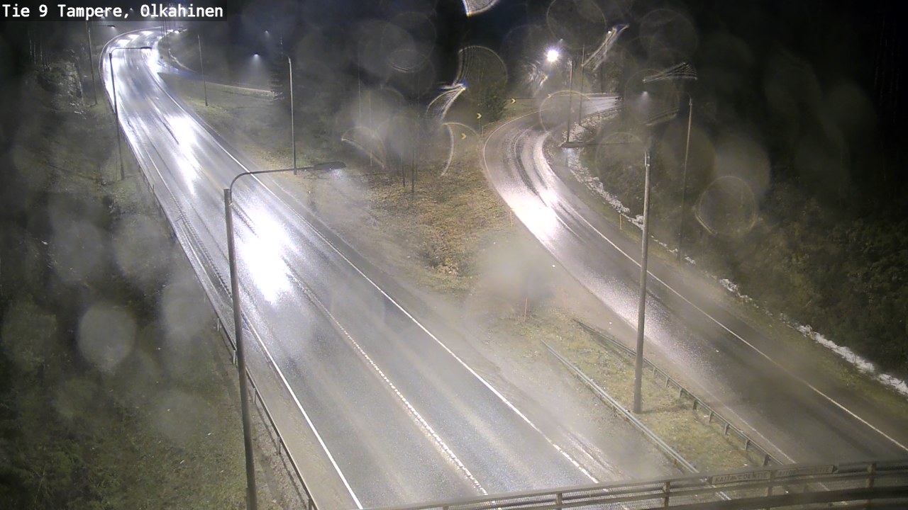 Weather Camera Image Road 9 Tampere, Olkahinen, Tampere, Pirkanmaa
