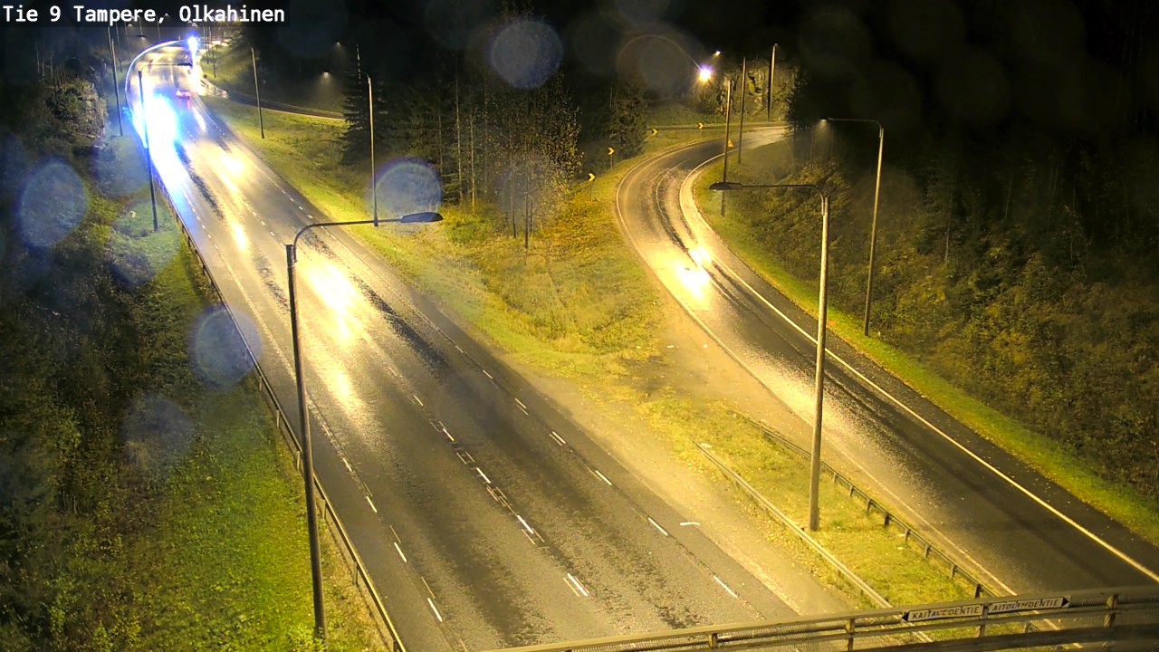 Weather Camera Image Road 9 Tampere, Olkahinen, Tampere, Pirkanmaa