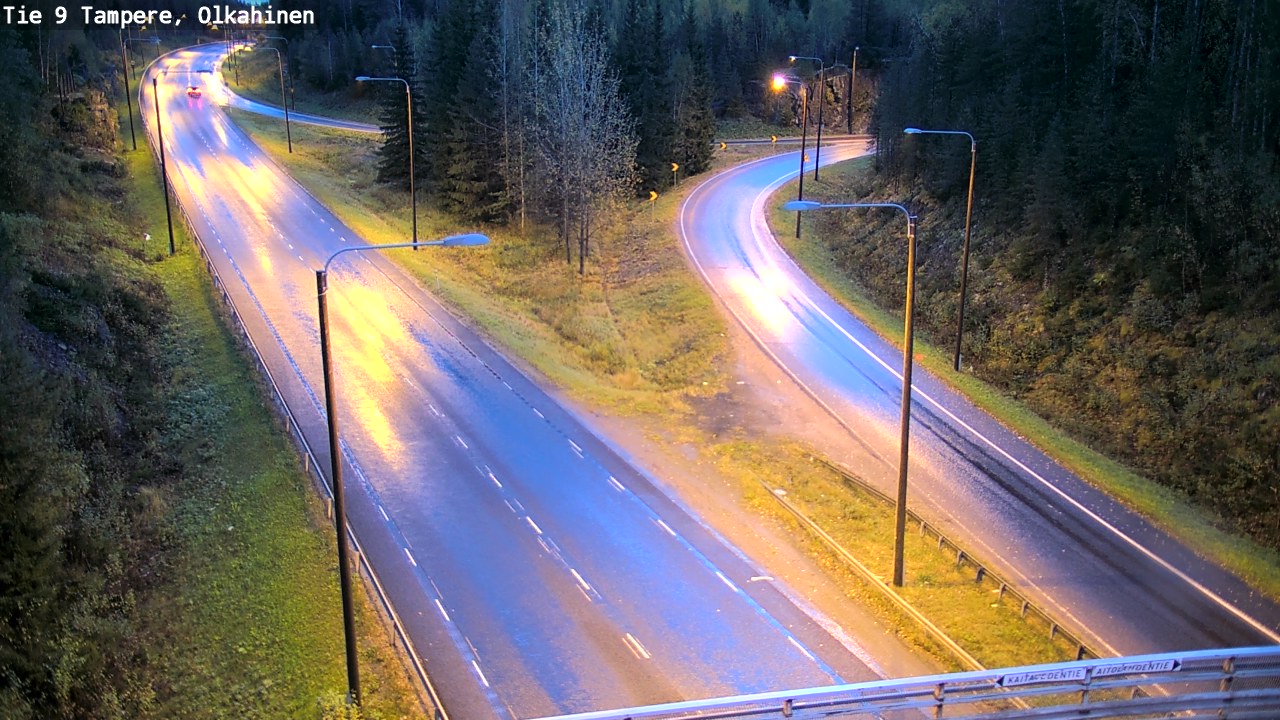 Weather Camera Image Road 9 Tampere, Olkahinen, Tampere, Pirkanmaa