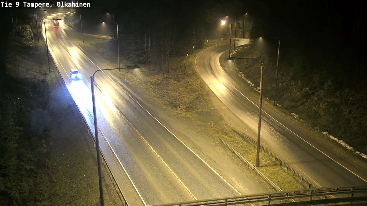 Weather Camera Image Road 9 Tampere, Olkahinen, Tampere, Pirkanmaa