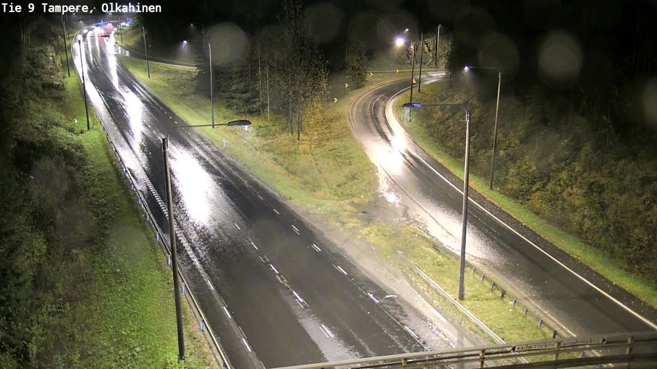 Weather Camera Image Road 9 Tampere, Olkahinen, Tampere, Pirkanmaa