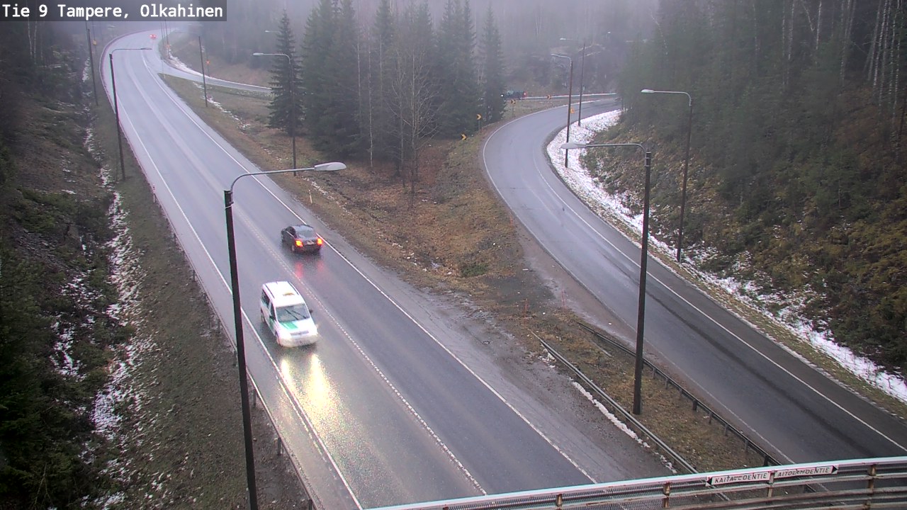 Weather Camera Image Road 9 Tampere, Olkahinen, Tampere, Pirkanmaa