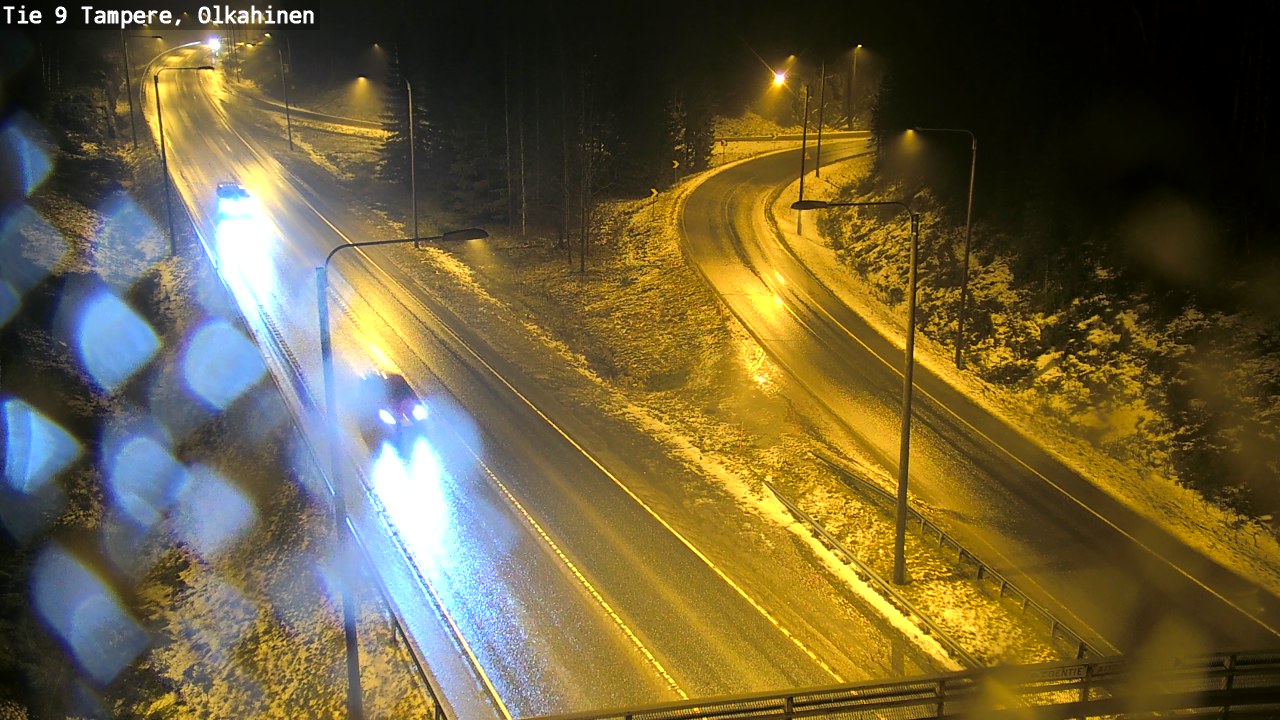 Weather Camera Image Väg 9 Tammerfors, Olkahinen, Tampere, Pirkanmaa