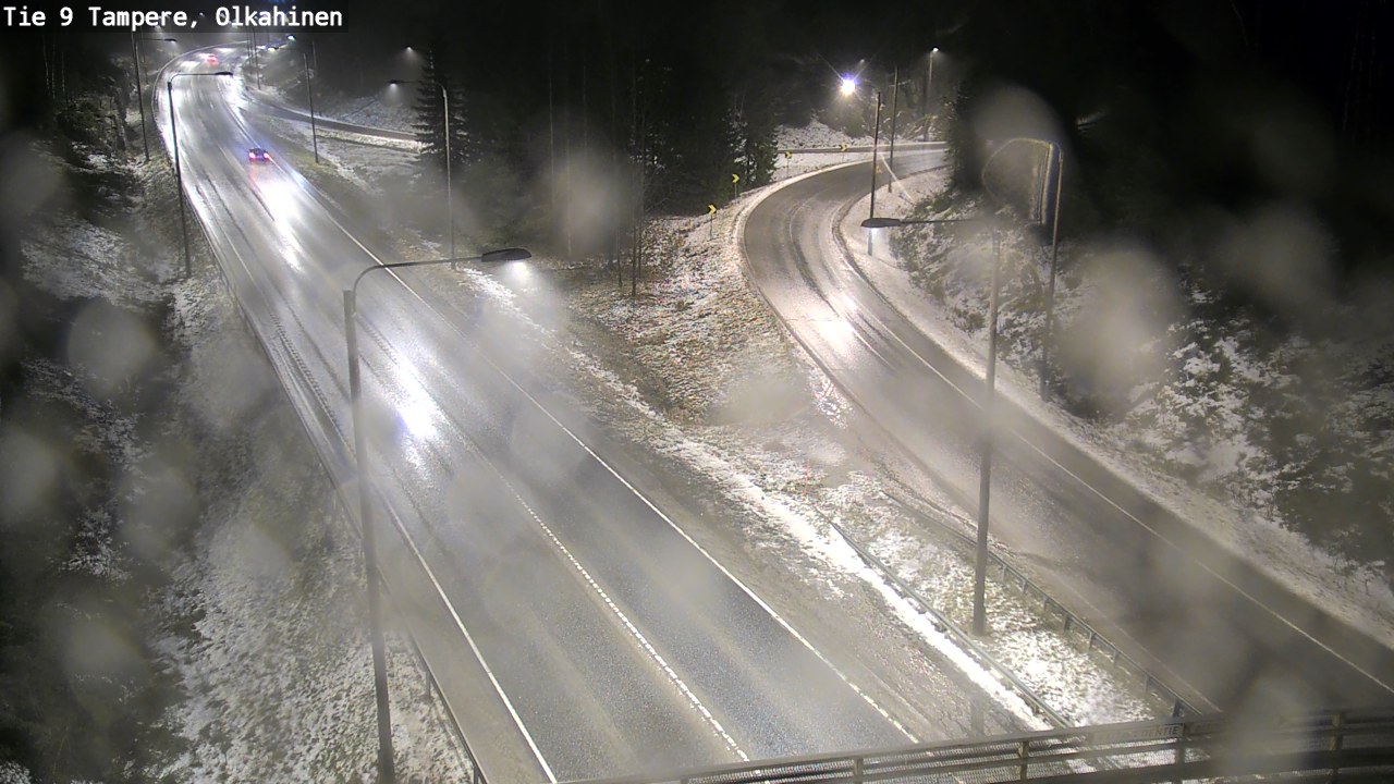 Weather Camera Image Väg 9 Tammerfors, Olkahinen, Tampere, Pirkanmaa