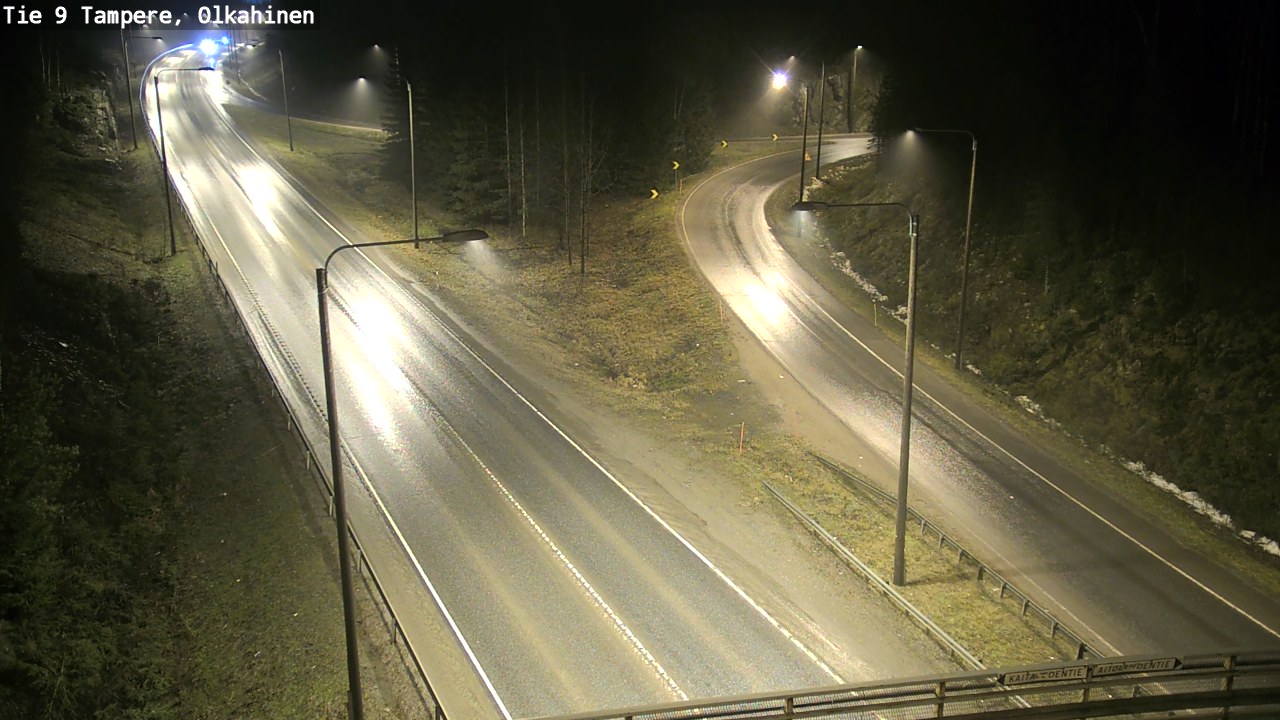 Weather Camera Image Road 9 Tampere, Olkahinen, Tampere, Pirkanmaa