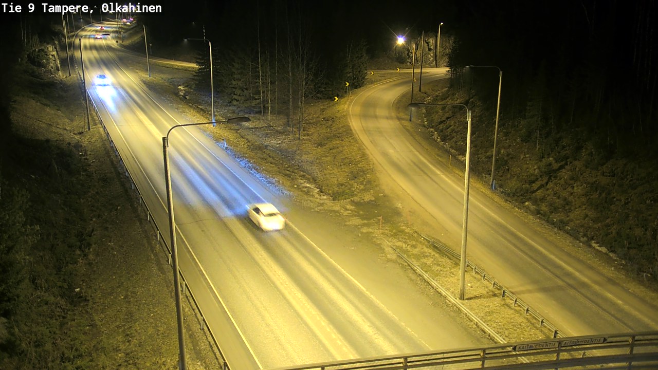 Weather Camera Image Väg 9 Tammerfors, Olkahinen, Tampere, Pirkanmaa
