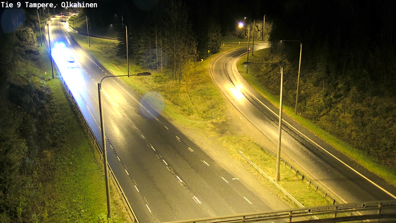 Weather Camera Image Road 9 Tampere, Olkahinen, Tampere, Pirkanmaa