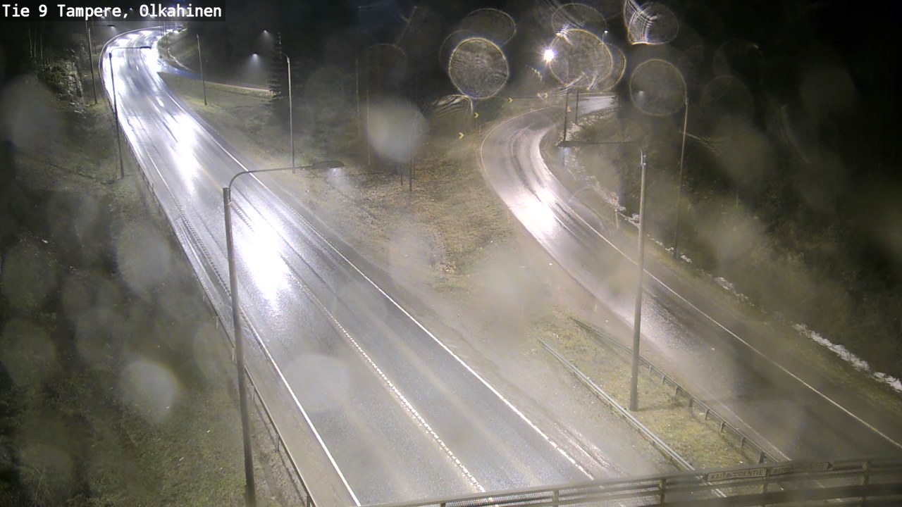 Weather Camera Image Road 9 Tampere, Olkahinen, Tampere, Pirkanmaa