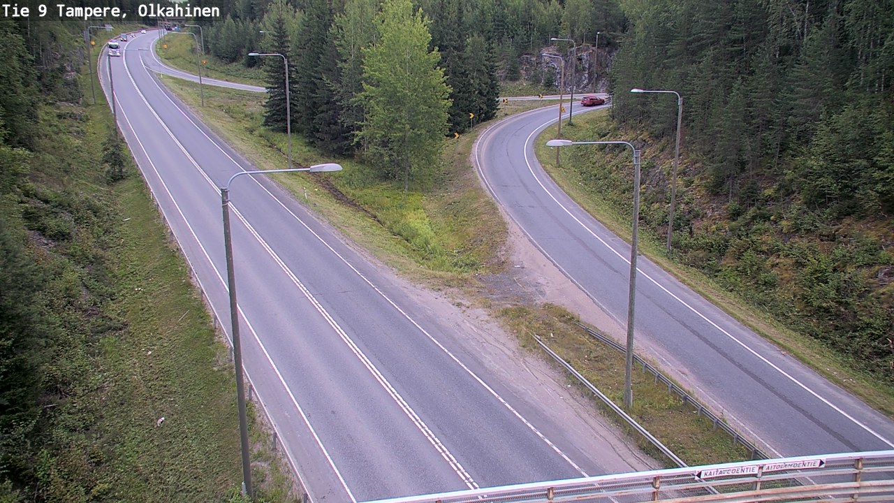 Weather Camera Image Road 9 Tampere, Olkahinen, Tampere, Pirkanmaa