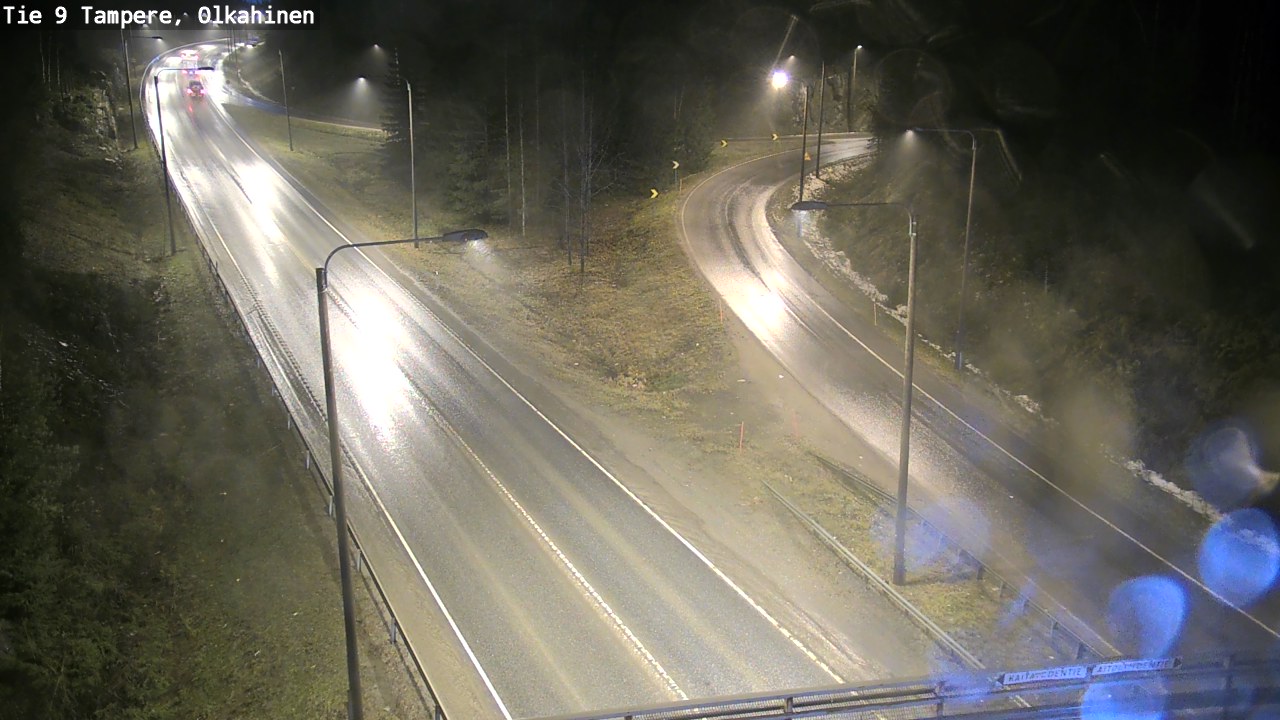 Weather Camera Image Road 9 Tampere, Olkahinen, Tampere, Pirkanmaa