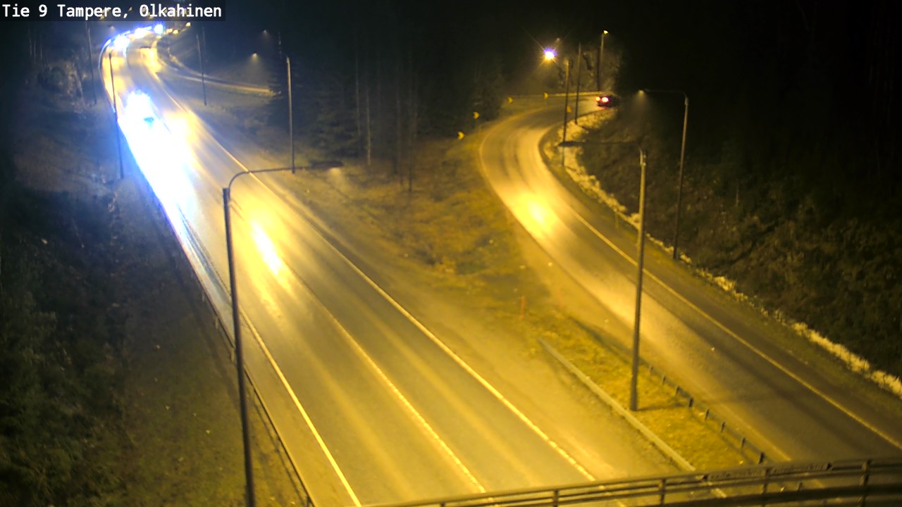 Weather Camera Image Road 9 Tampere, Olkahinen, Tampere, Pirkanmaa