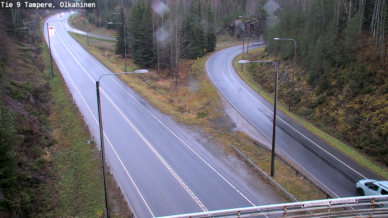 Weather Camera Image Väg 9 Tammerfors, Olkahinen, Tampere, Pirkanmaa