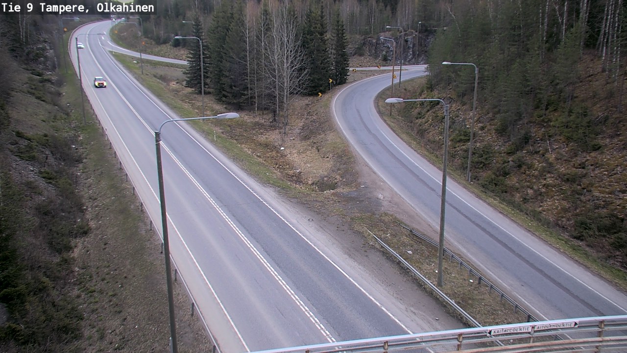 Weather Camera Image Road 9 Tampere, Olkahinen, Tampere, Pirkanmaa