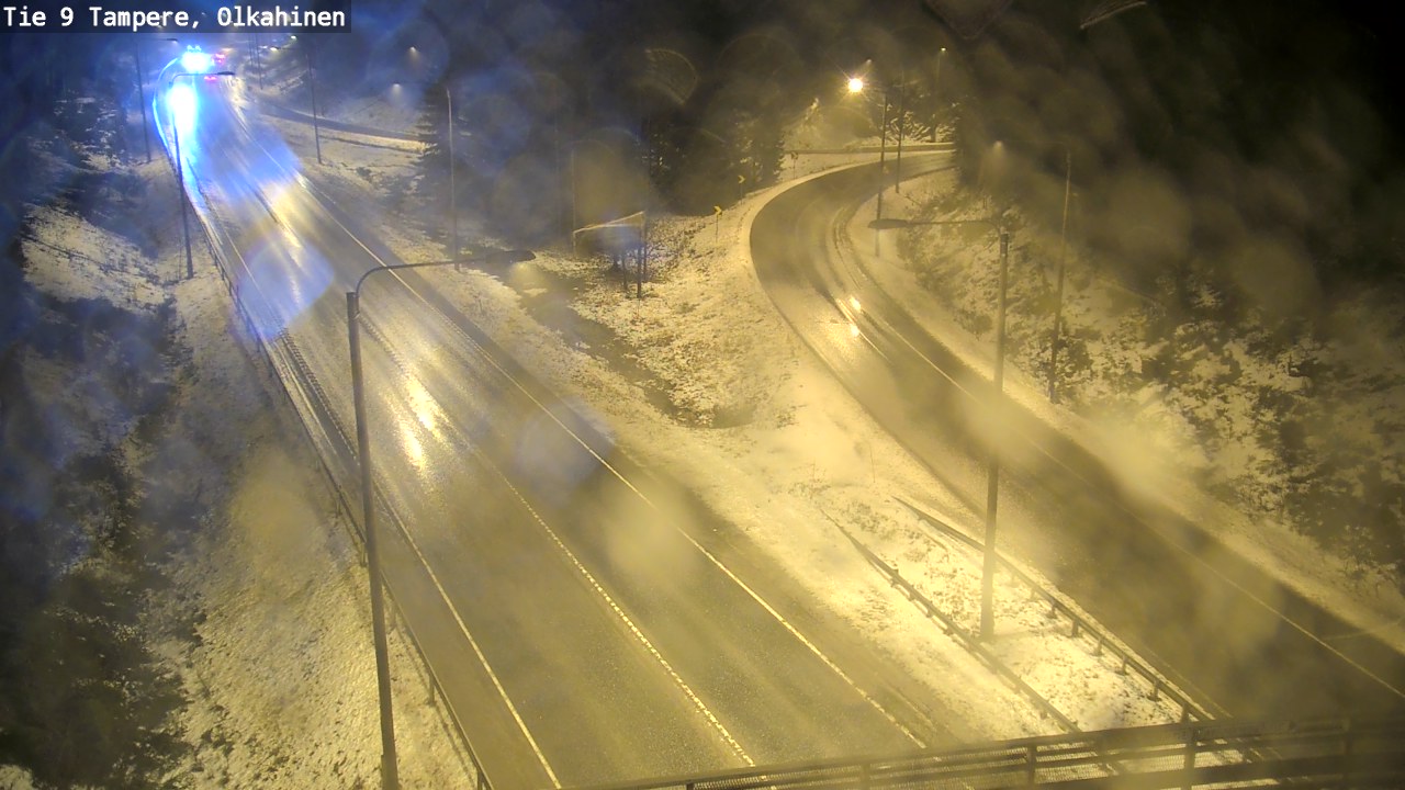 Weather Camera Image Väg 9 Tammerfors, Olkahinen, Tampere, Pirkanmaa