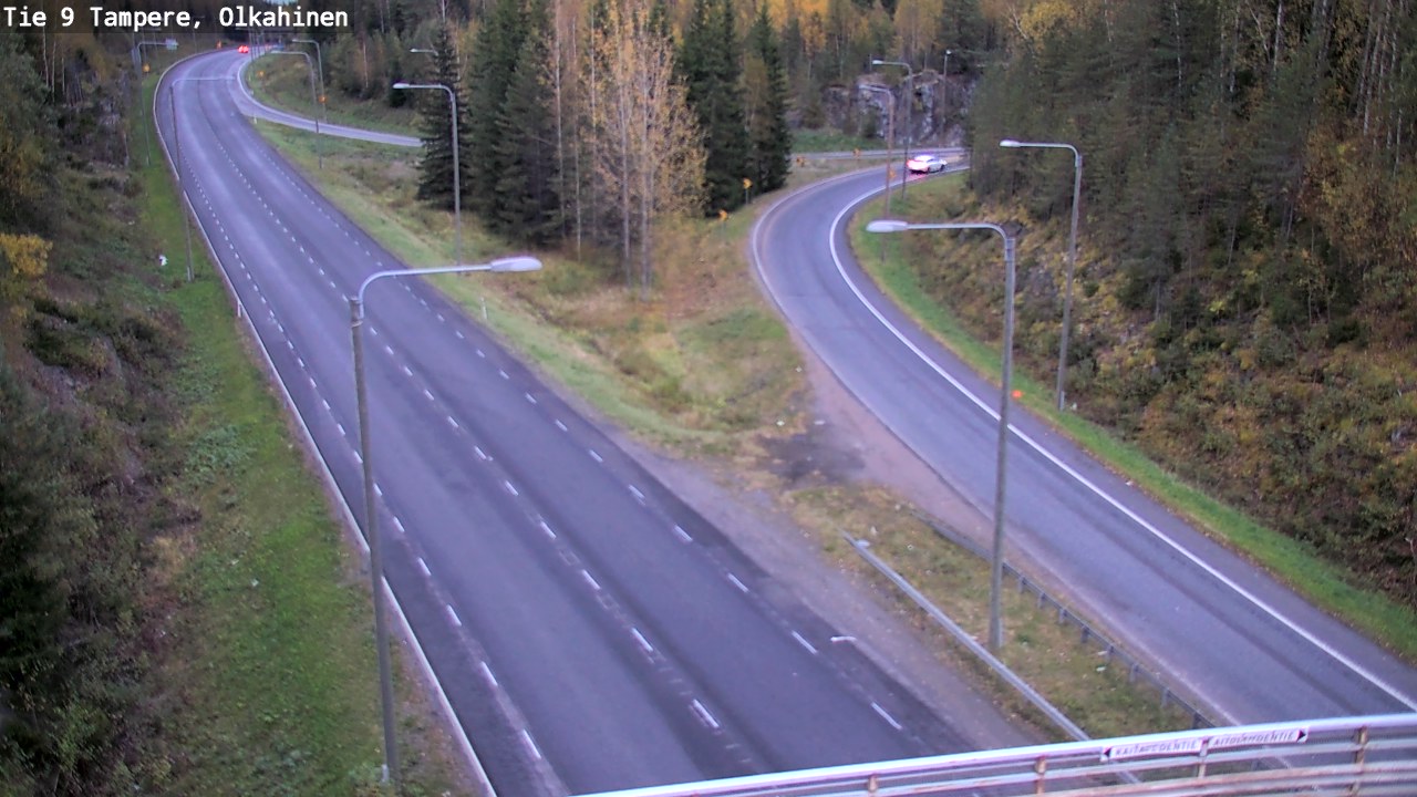 Weather Camera Image Road 9 Tampere, Olkahinen, Tampere, Pirkanmaa