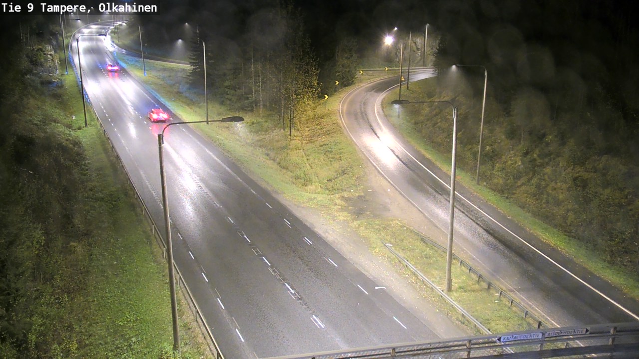 Weather Camera Image Road 9 Tampere, Olkahinen, Tampere, Pirkanmaa