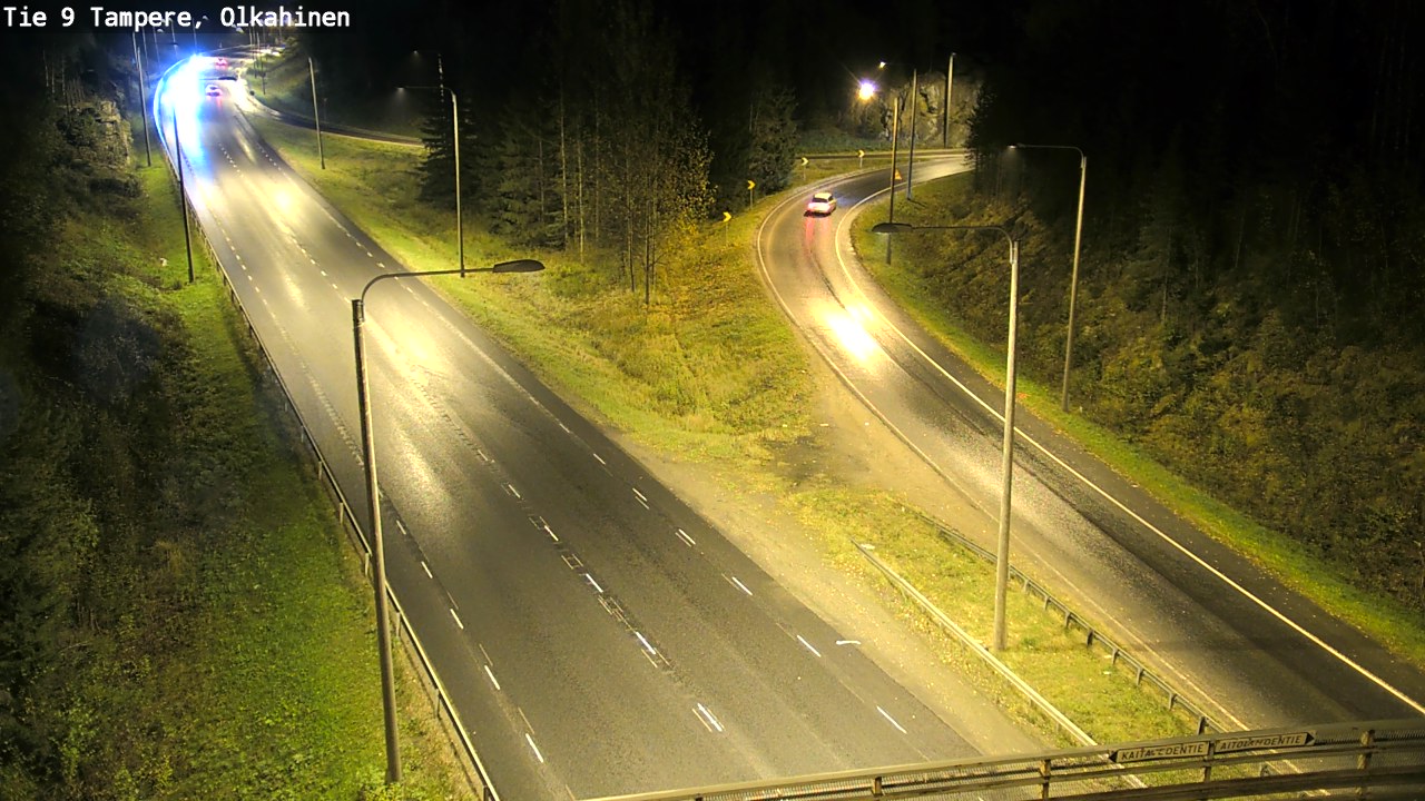 Weather Camera Image Road 9 Tampere, Olkahinen, Tampere, Pirkanmaa
