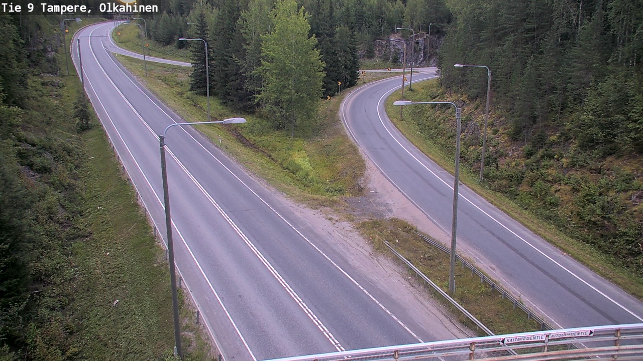 Weather Camera Image Road 9 Tampere, Olkahinen, Tampere, Pirkanmaa