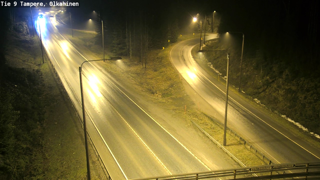 Weather Camera Image Road 9 Tampere, Olkahinen, Tampere, Pirkanmaa