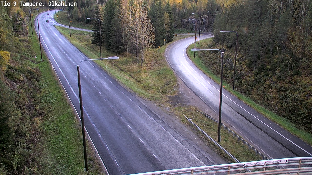Weather Camera Image Road 9 Tampere, Olkahinen, Tampere, Pirkanmaa