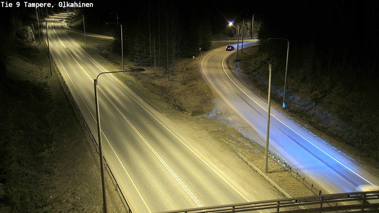 Weather Camera Image Road 9 Tampere, Olkahinen, Tampere, Pirkanmaa
