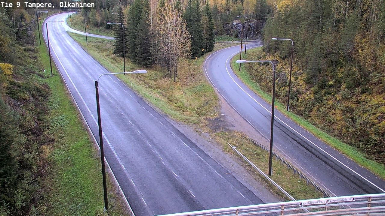 Weather Camera Image Road 9 Tampere, Olkahinen, Tampere, Pirkanmaa