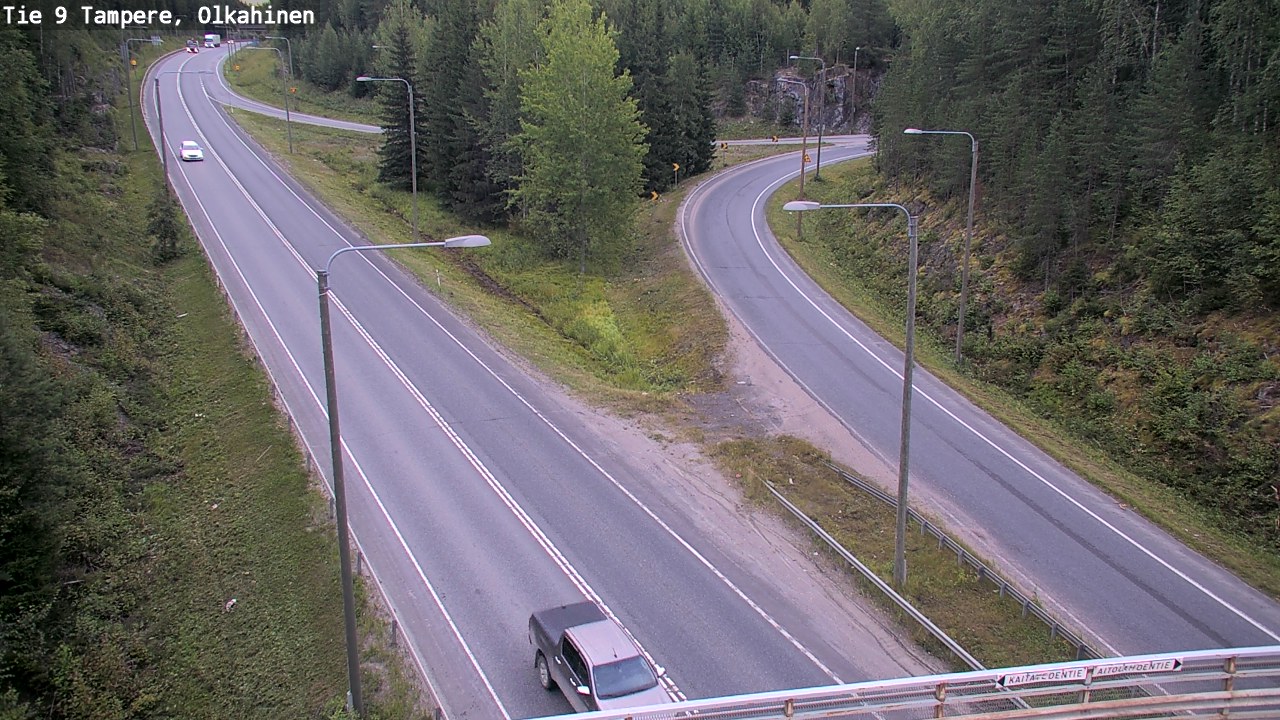 Weather Camera Image Road 9 Tampere, Olkahinen, Tampere, Pirkanmaa