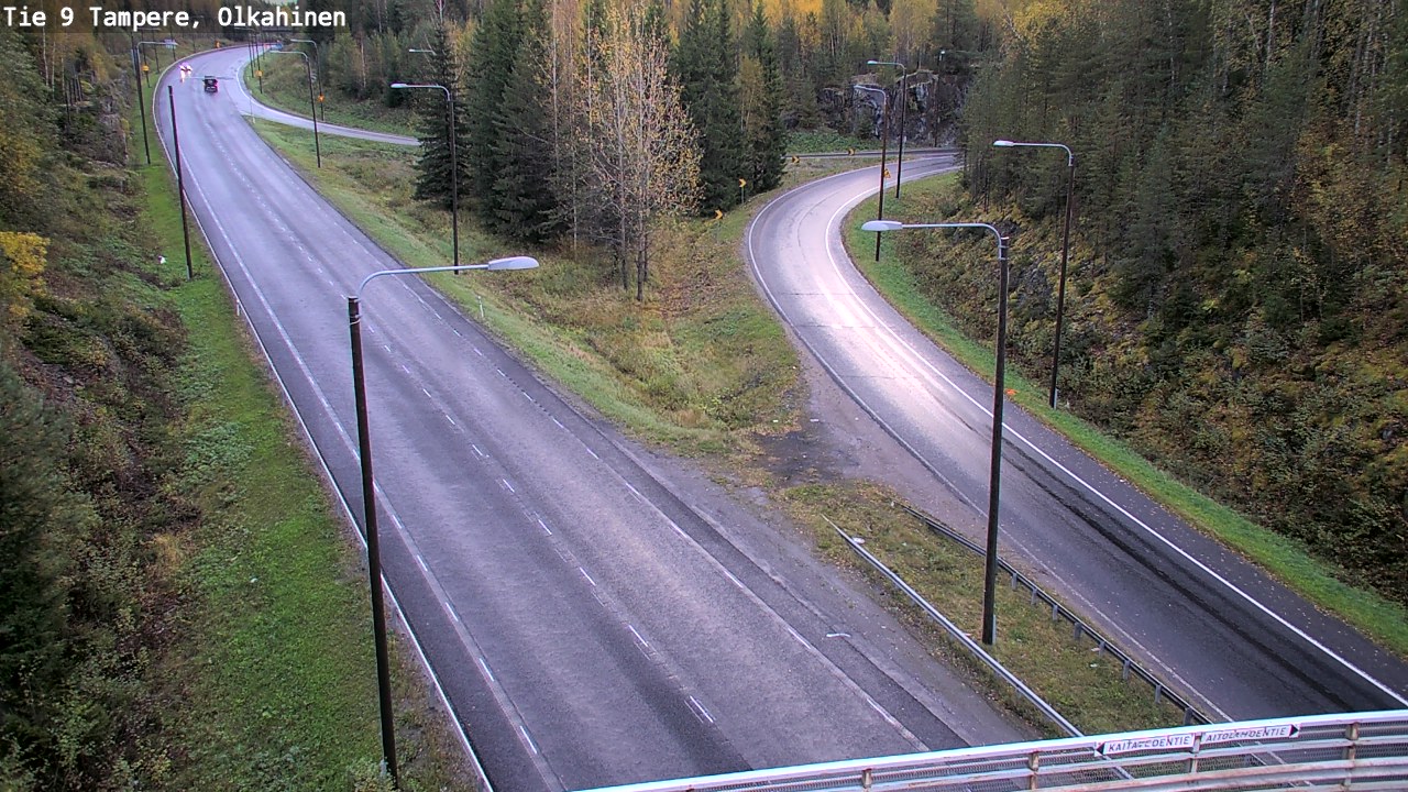 Weather Camera Image Road 9 Tampere, Olkahinen, Tampere, Pirkanmaa