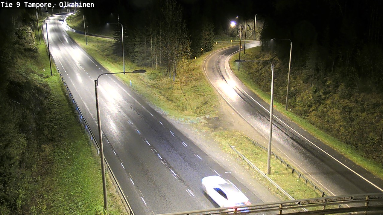 Weather Camera Image Road 9 Tampere, Olkahinen, Tampere, Pirkanmaa