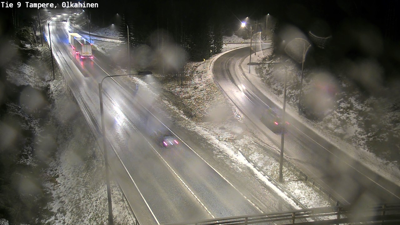 Weather Camera Image Väg 9 Tammerfors, Olkahinen, Tampere, Pirkanmaa