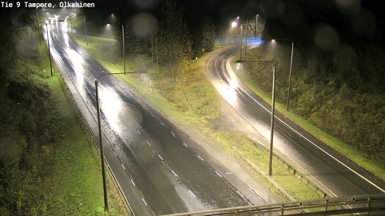 Weather Camera Image Road 9 Tampere, Olkahinen, Tampere, Pirkanmaa
