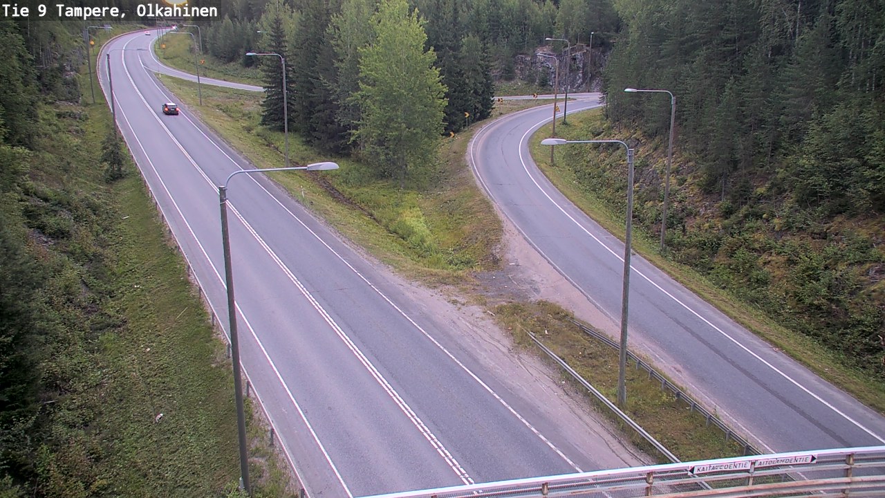 Weather Camera Image Road 9 Tampere, Olkahinen, Tampere, Pirkanmaa