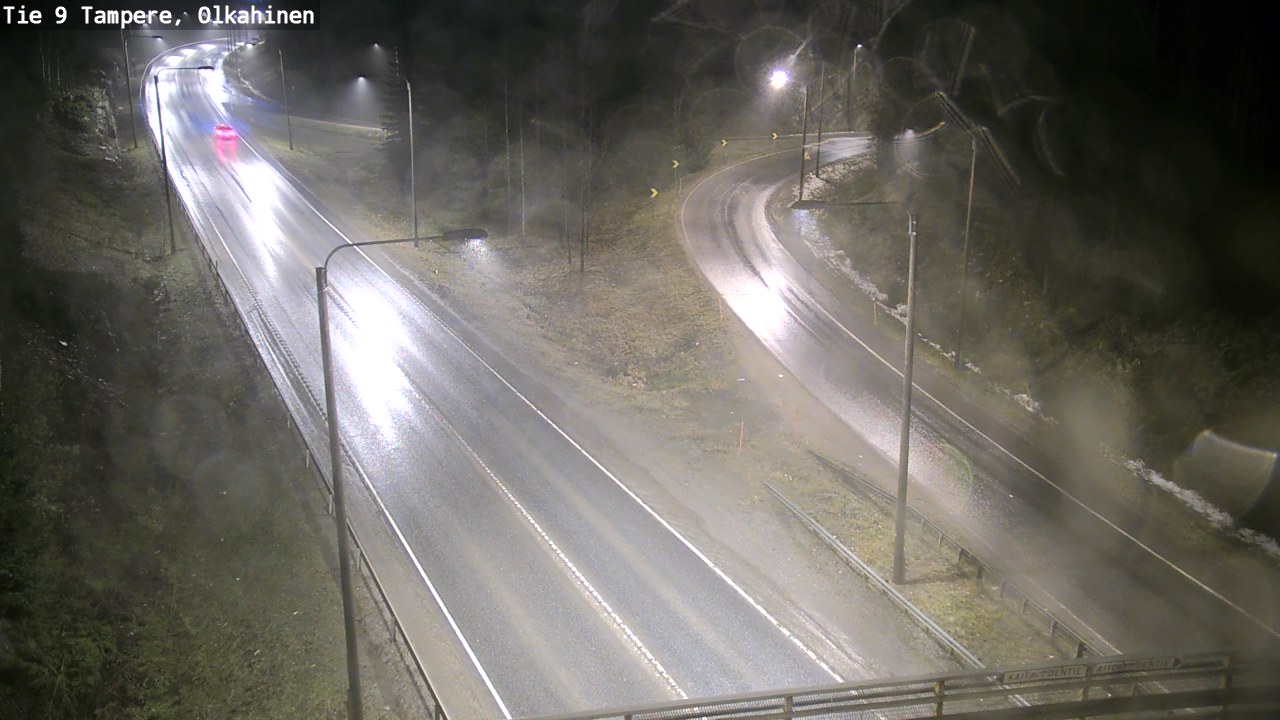 Weather Camera Image Road 9 Tampere, Olkahinen, Tampere, Pirkanmaa