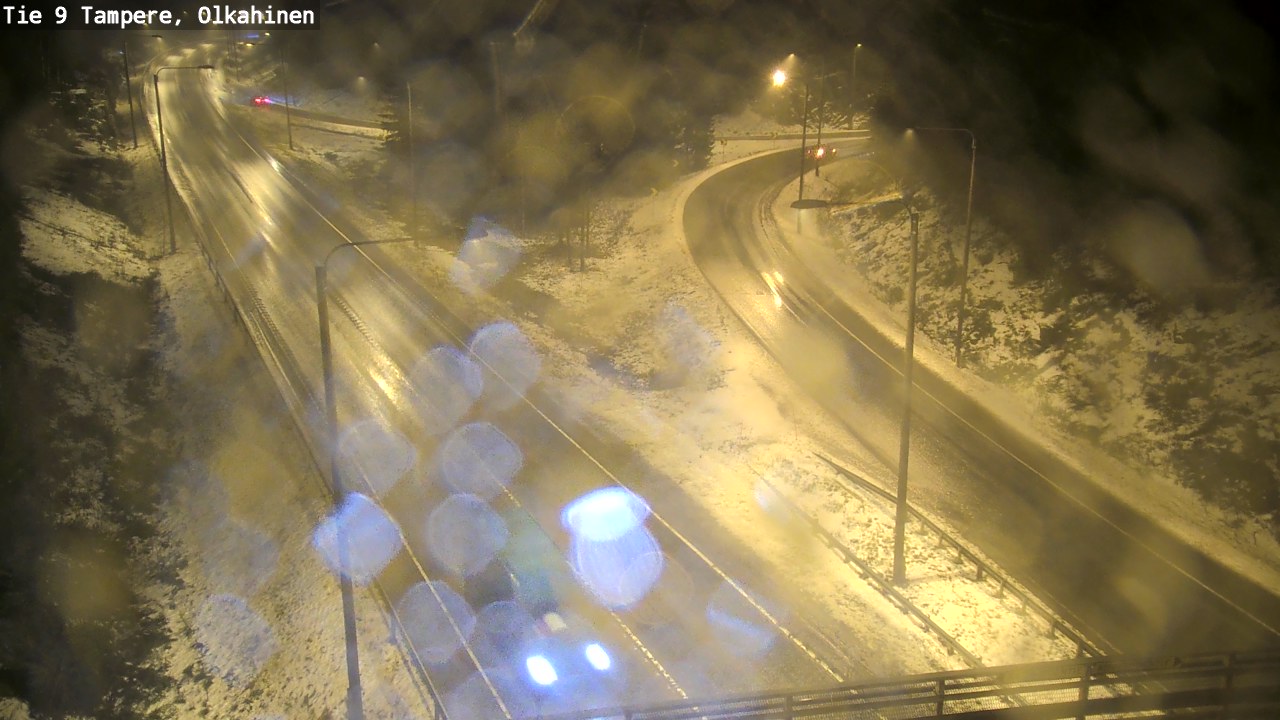 Weather Camera Image Väg 9 Tammerfors, Olkahinen, Tampere, Pirkanmaa