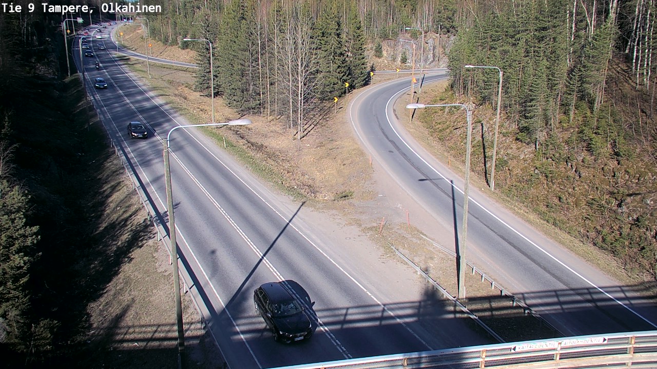 Weather Camera Image Road 9 Tampere, Olkahinen, Tampere, Pirkanmaa