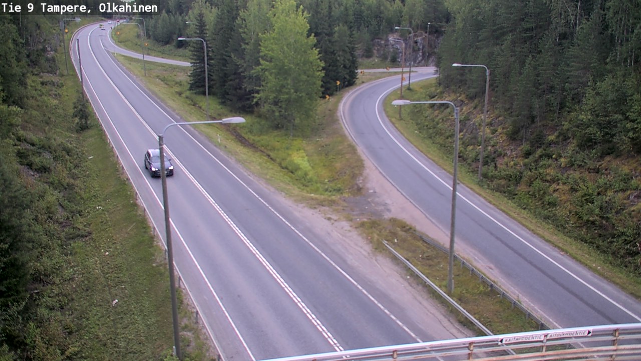 Weather Camera Image Road 9 Tampere, Olkahinen, Tampere, Pirkanmaa