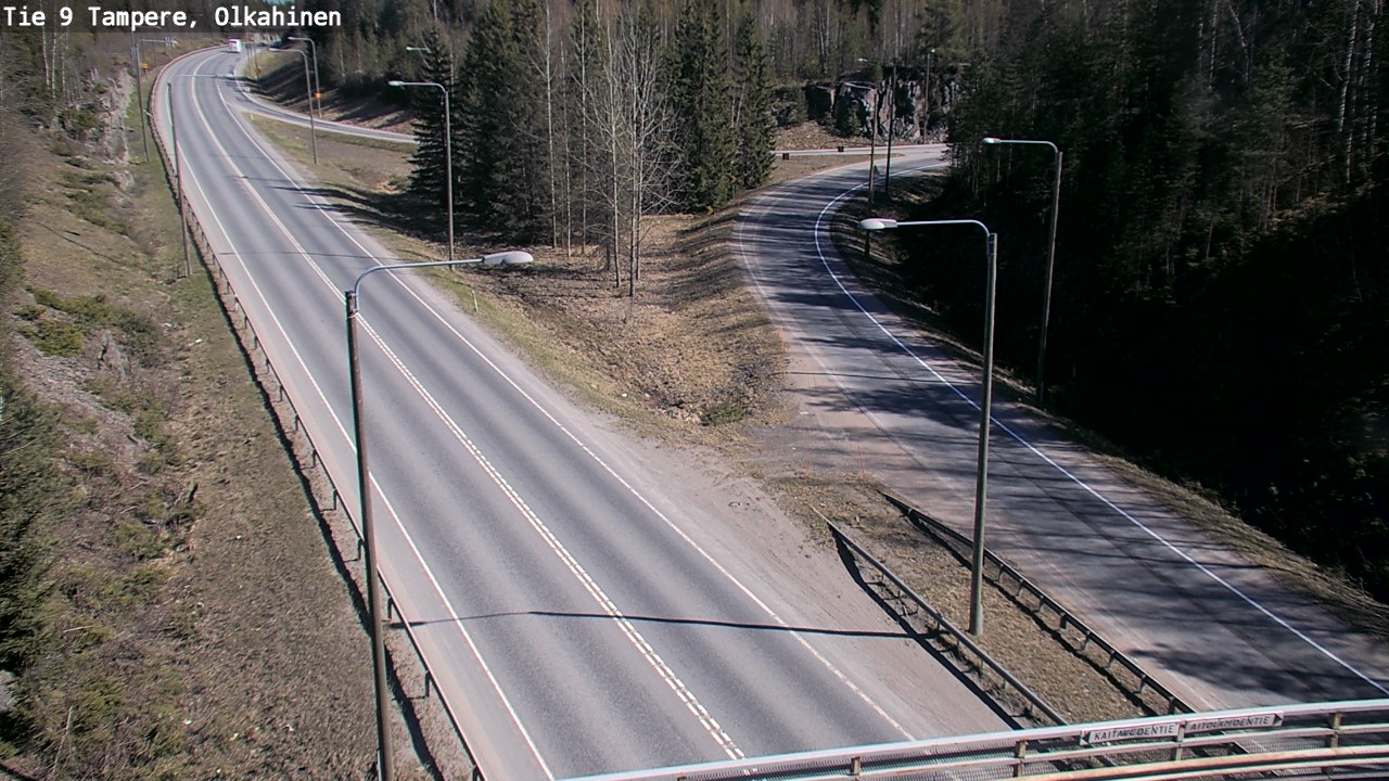 Weather Camera Image Road 9 Tampere, Olkahinen, Tampere, Pirkanmaa