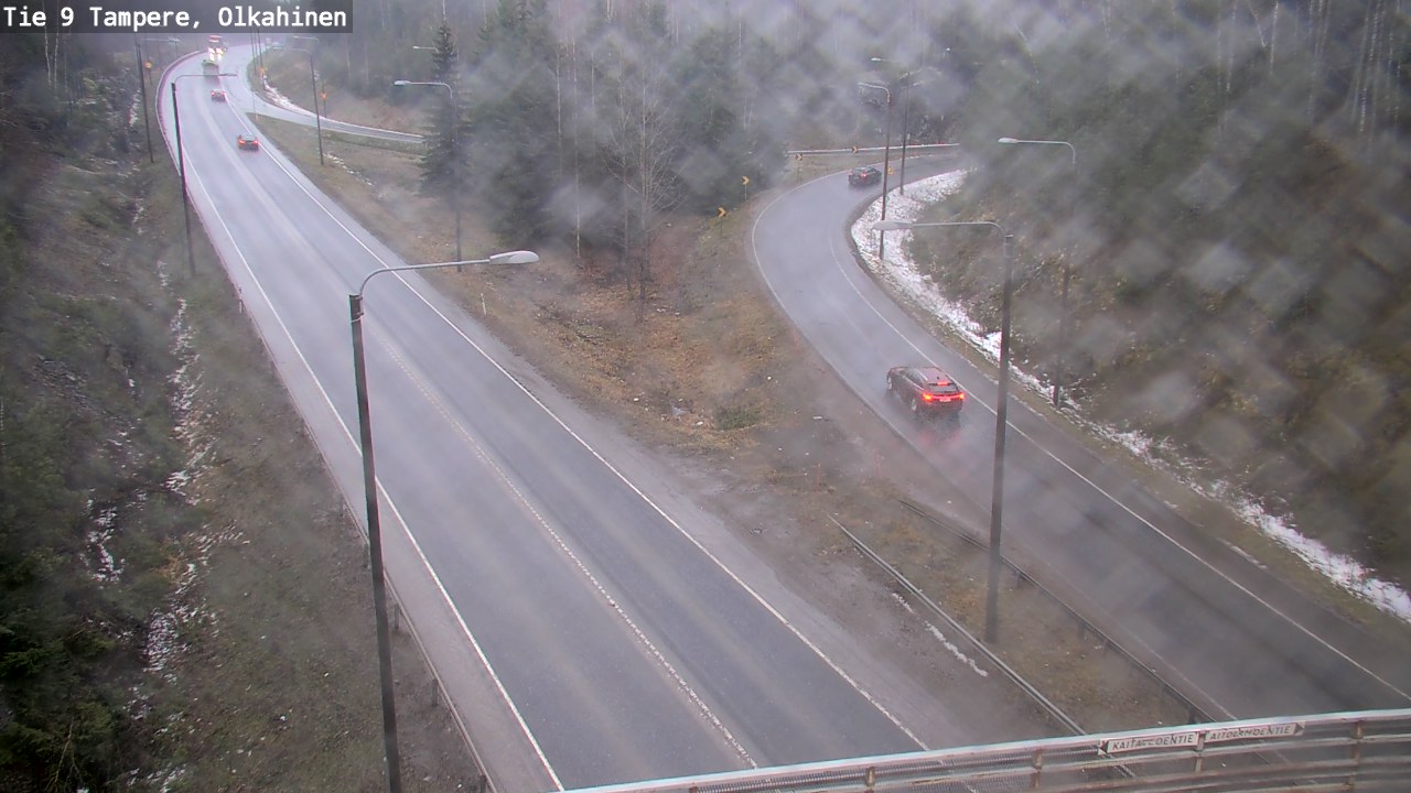 Weather Camera Image Road 9 Tampere, Olkahinen, Tampere, Pirkanmaa