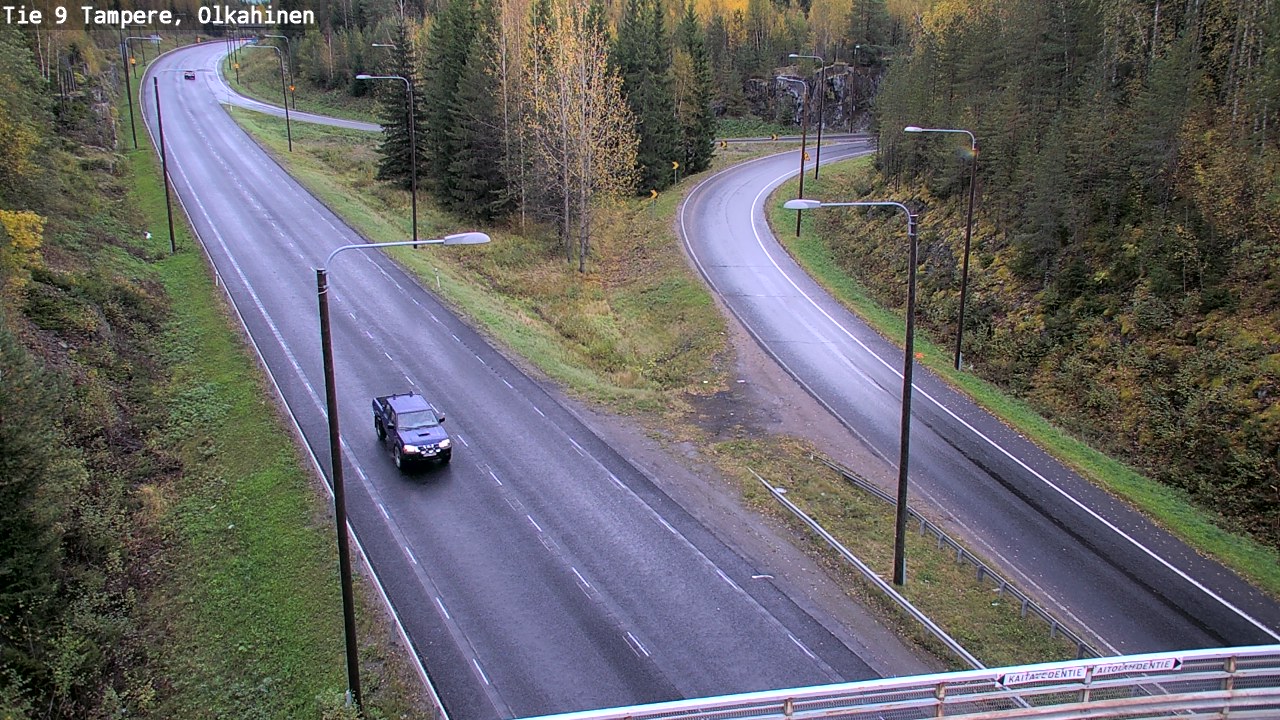 Weather Camera Image Road 9 Tampere, Olkahinen, Tampere, Pirkanmaa