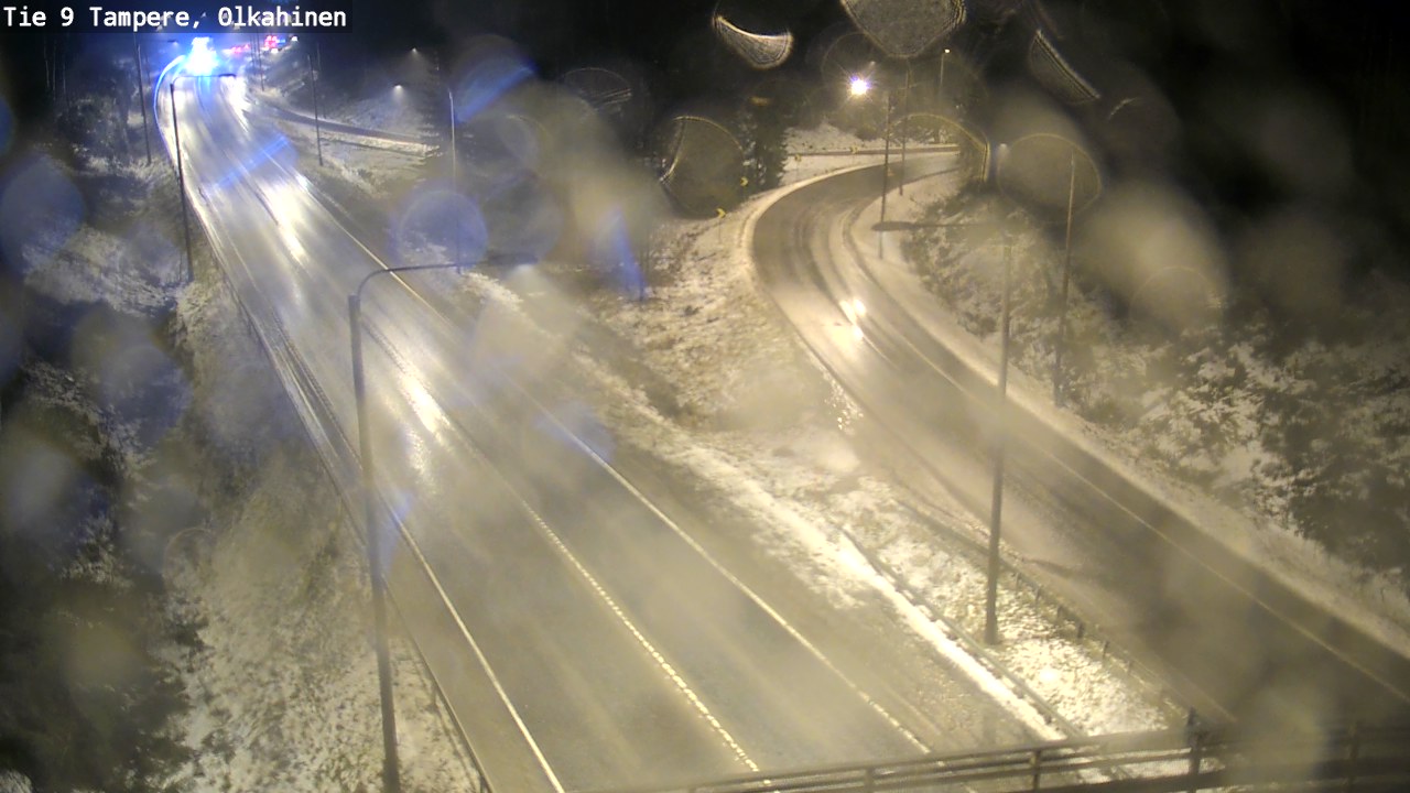Weather Camera Image Väg 9 Tammerfors, Olkahinen, Tampere, Pirkanmaa
