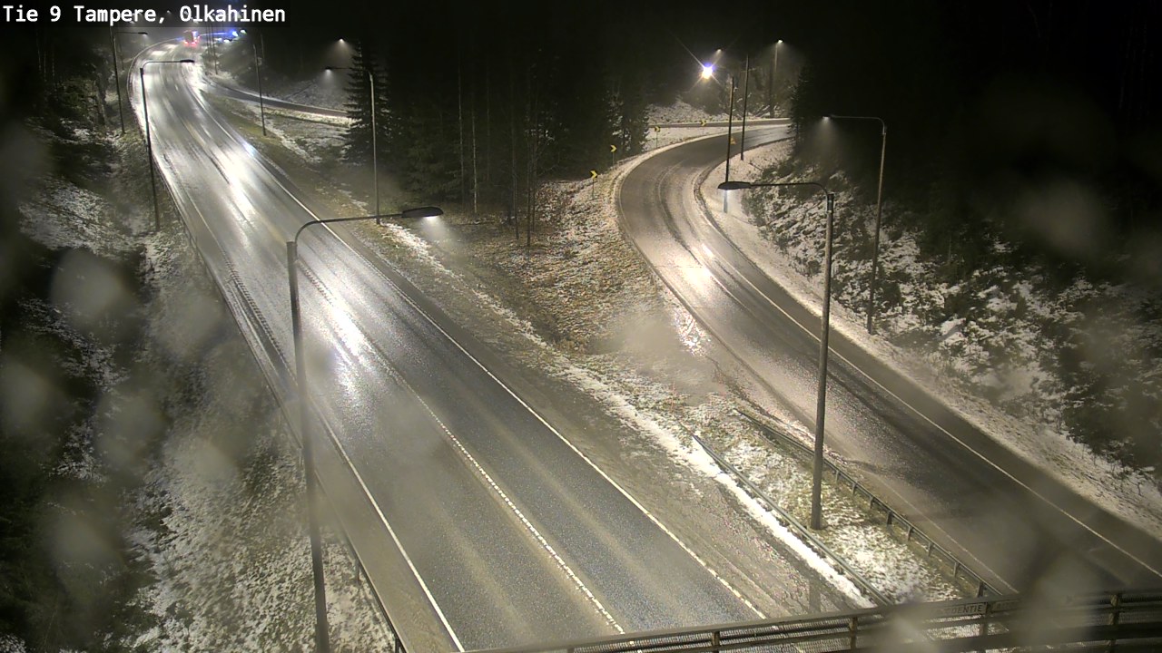 Weather Camera Image Väg 9 Tammerfors, Olkahinen, Tampere, Pirkanmaa