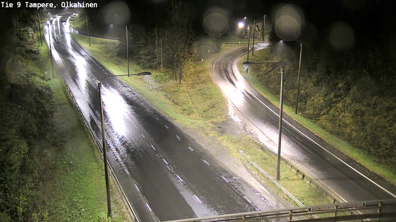 Weather Camera Image Road 9 Tampere, Olkahinen, Tampere, Pirkanmaa