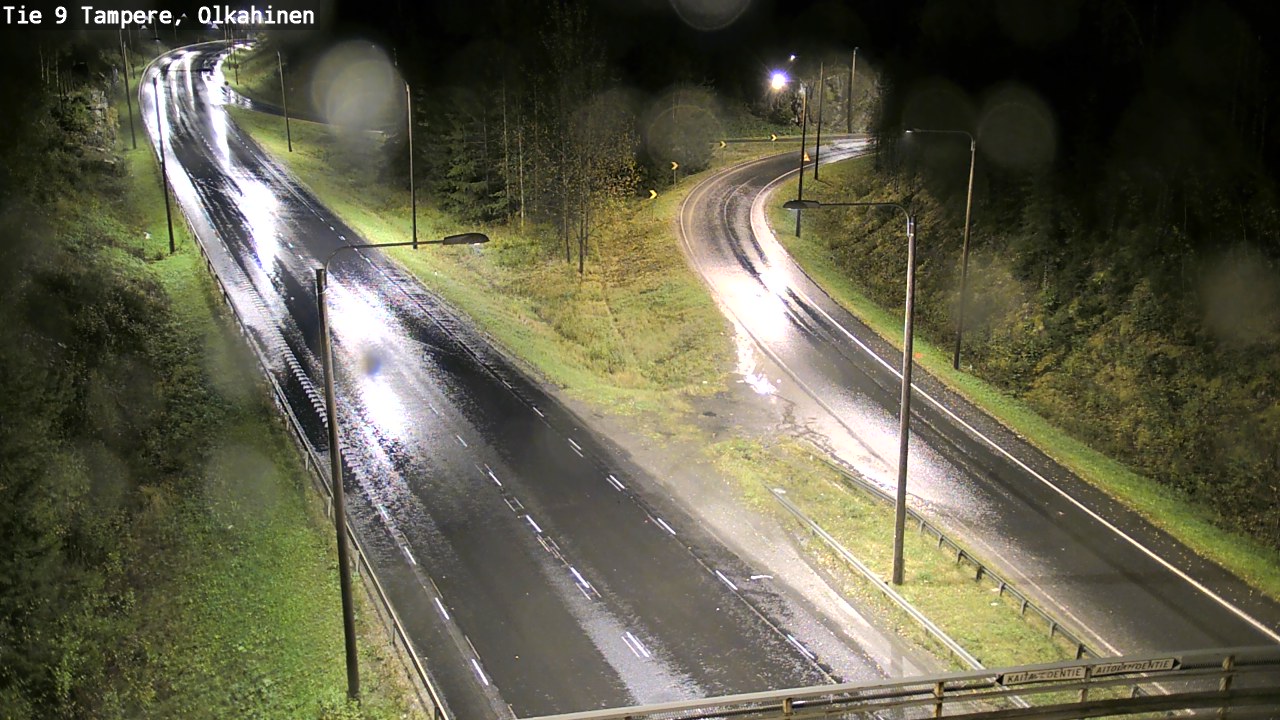 Weather Camera Image Road 9 Tampere, Olkahinen, Tampere, Pirkanmaa