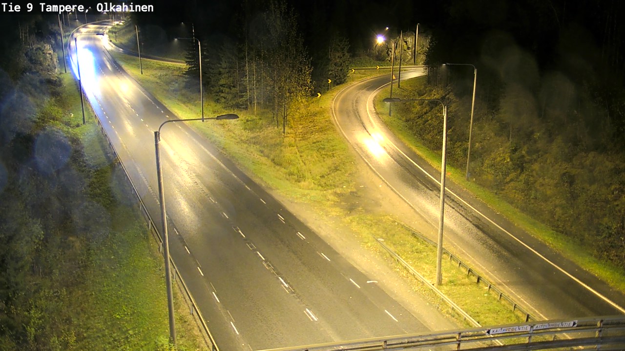 Weather Camera Image Road 9 Tampere, Olkahinen, Tampere, Pirkanmaa