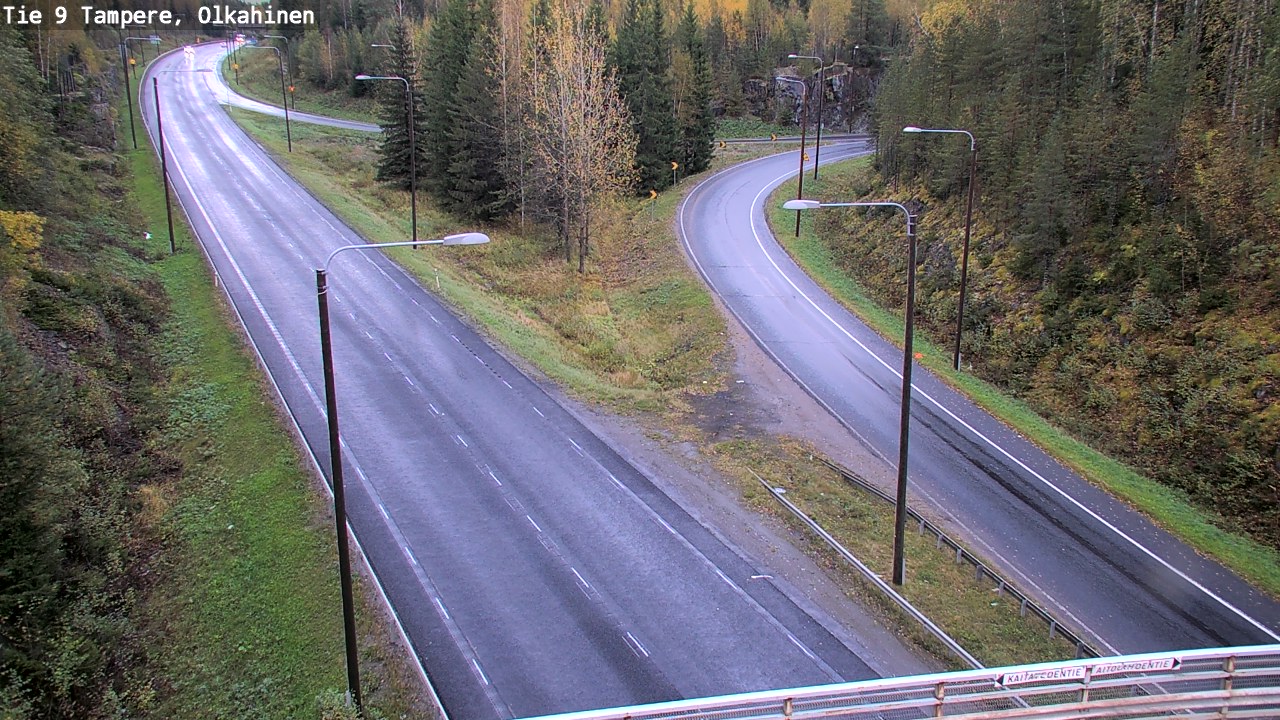 Weather Camera Image Road 9 Tampere, Olkahinen, Tampere, Pirkanmaa