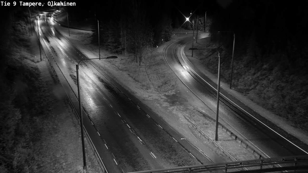 Weather Camera Image Road 9 Tampere, Olkahinen, Tampere, Pirkanmaa