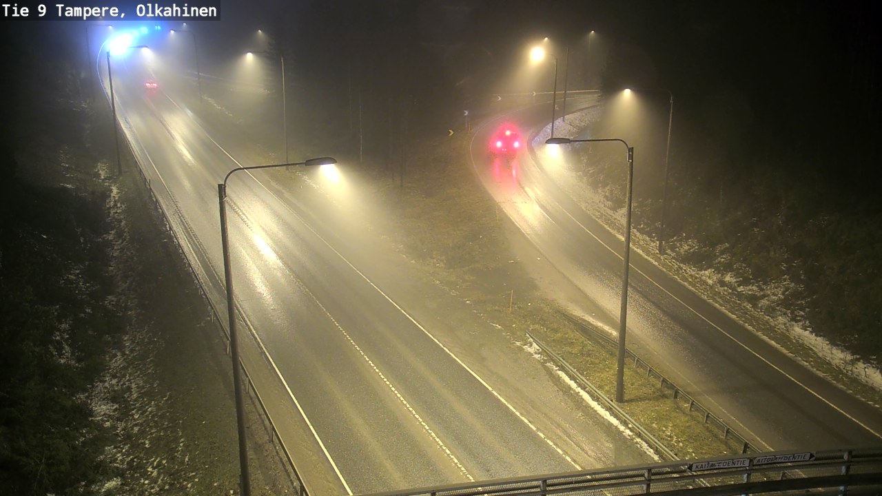 Weather Camera Image Väg 9 Tammerfors, Olkahinen, Tampere, Pirkanmaa