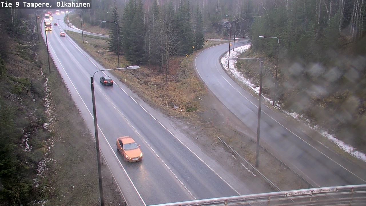 Weather Camera Image Road 9 Tampere, Olkahinen, Tampere, Pirkanmaa